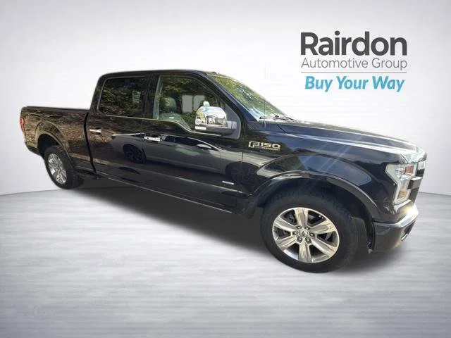 Used 2016 Shadow Black Ford Platinum image 1