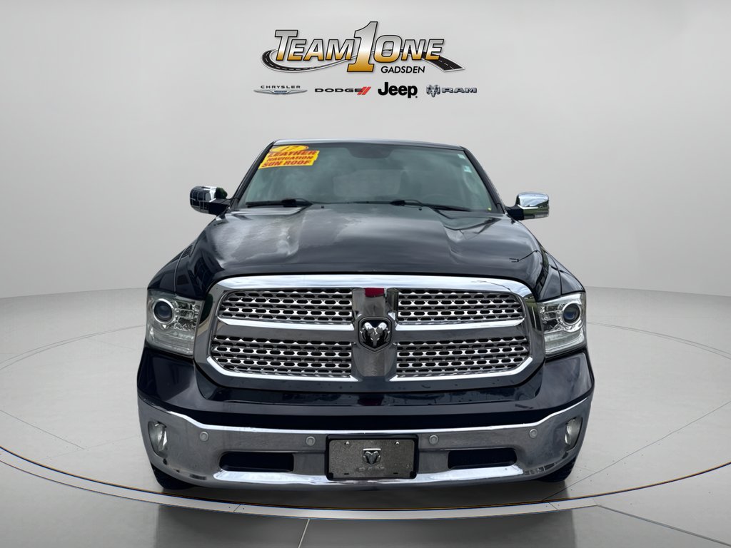Used 2017 Brilliant Black Crystal Pearlcoat Ram Laramie image 2