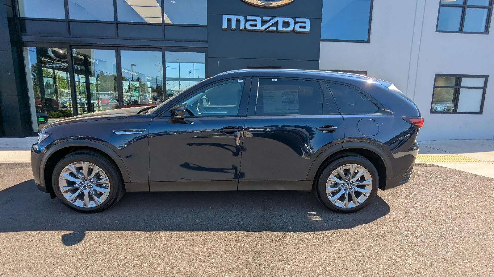 New 2026 42M DEEP CRYSTAL BLUE MICA Mazda 3.3 Turbo Preferred AWD image 3