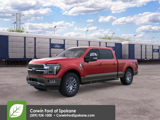 New 2026 Ruby Red Metallic Tinted Clearcoat Ford King Ranch image 3