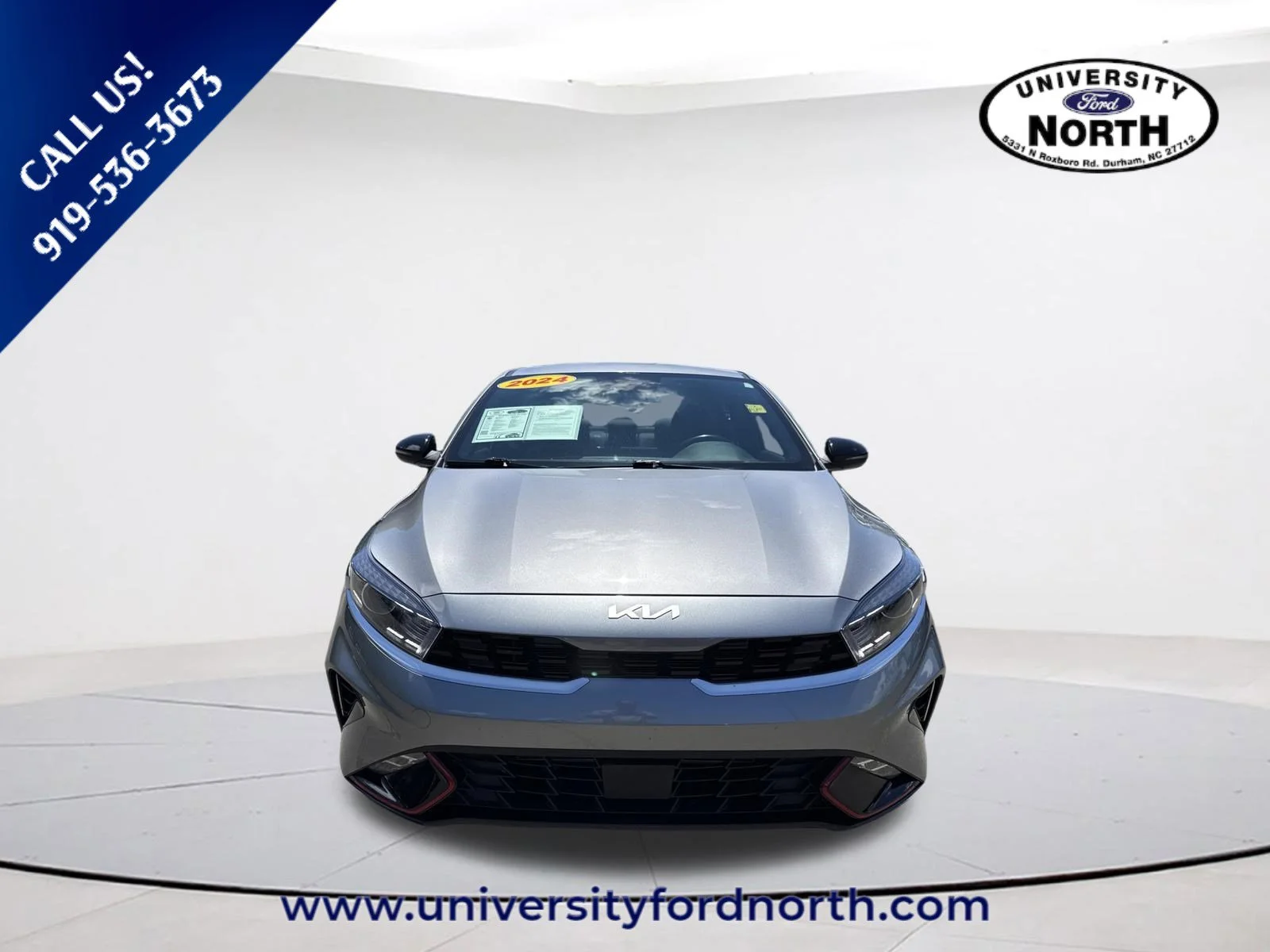 Used 2024 Steel Gray Kia GT-Line image 2