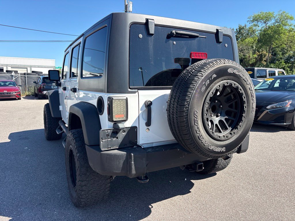 Used 2016 White Jeep Unlimited Sport image 5