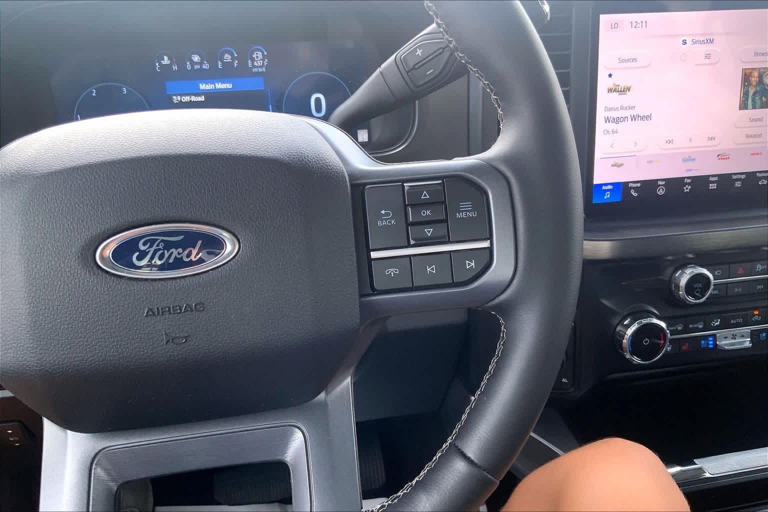 Used 2025 Antimatter Blue Metallic Ford LARIAT image 25