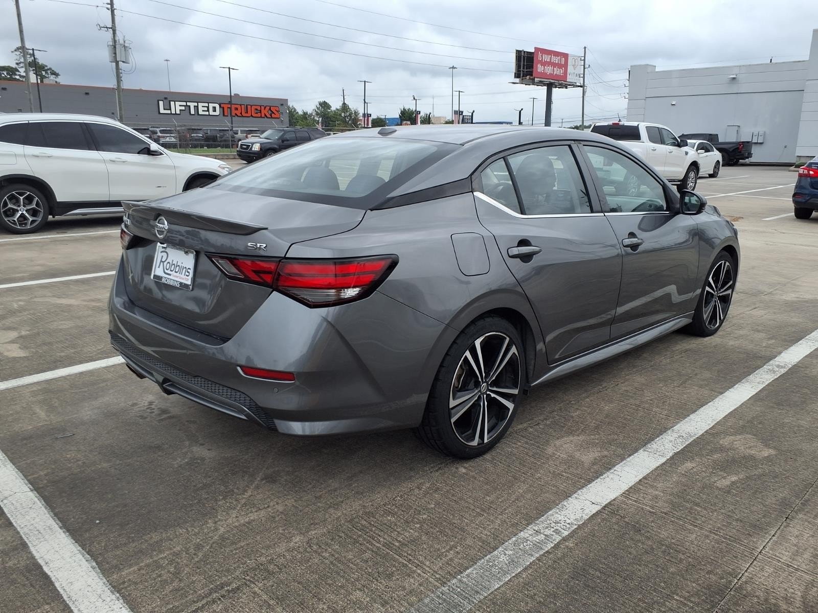 2021 Nissan Sentra SR Gray at Mac Haik CDJR North Houston