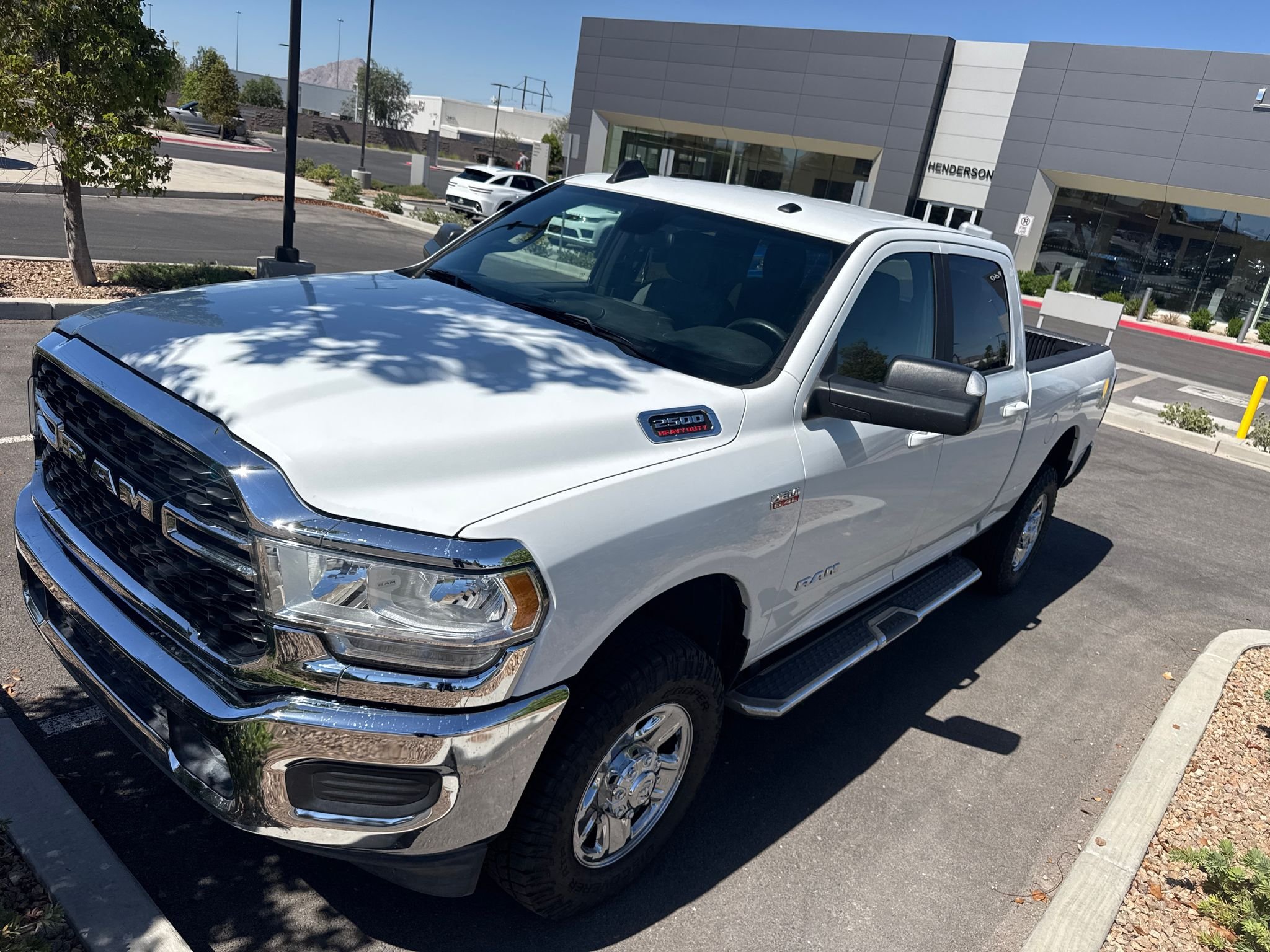 Used 2022 Bright White Clearcoat Ram Big Horn image 1
