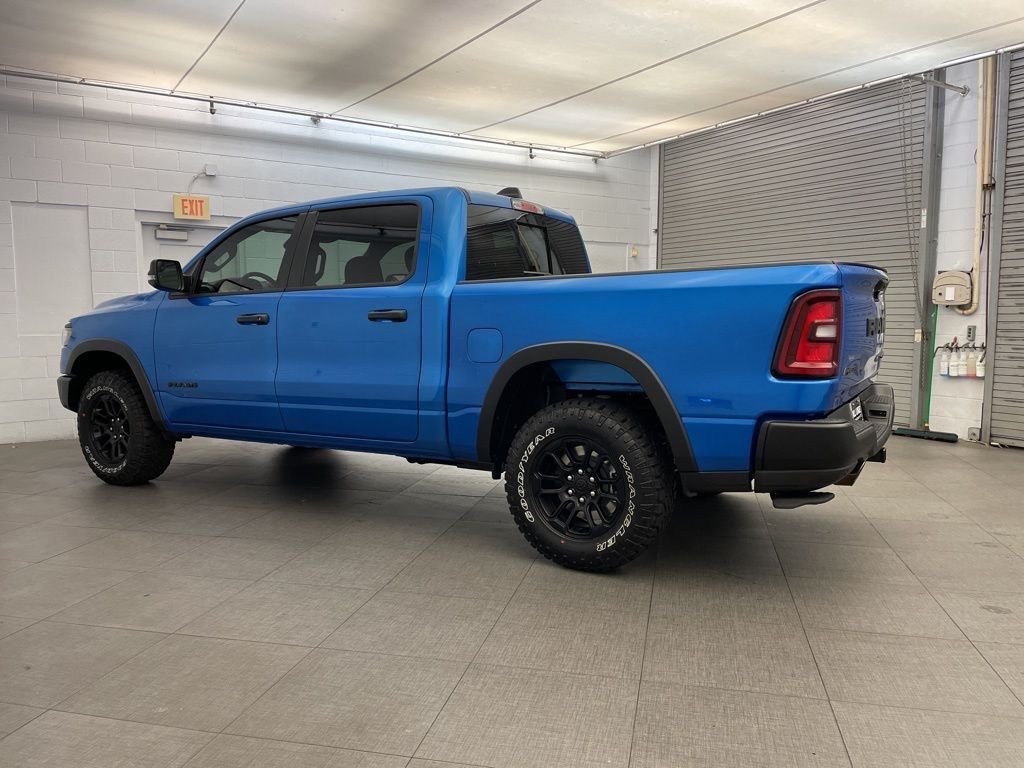New 2026 Hydro Blue Pearl-Coat Exterior Paint RAM Rebel image 8