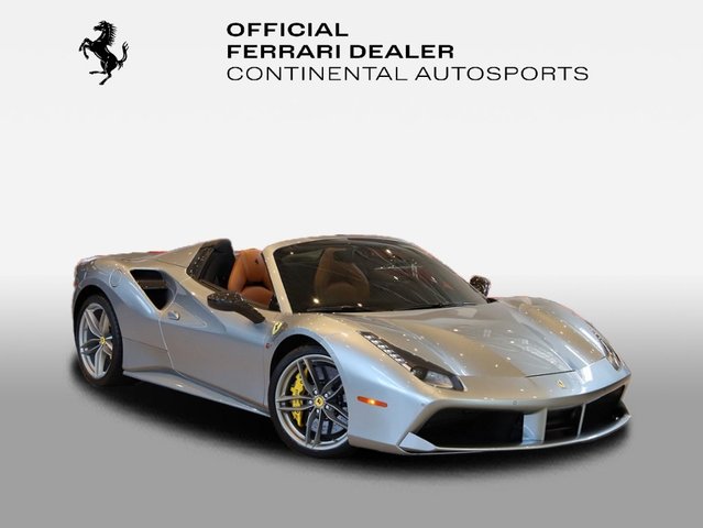 Certified Pre-Owned 2018 Ferrari 488 Spider 2D Convertible in