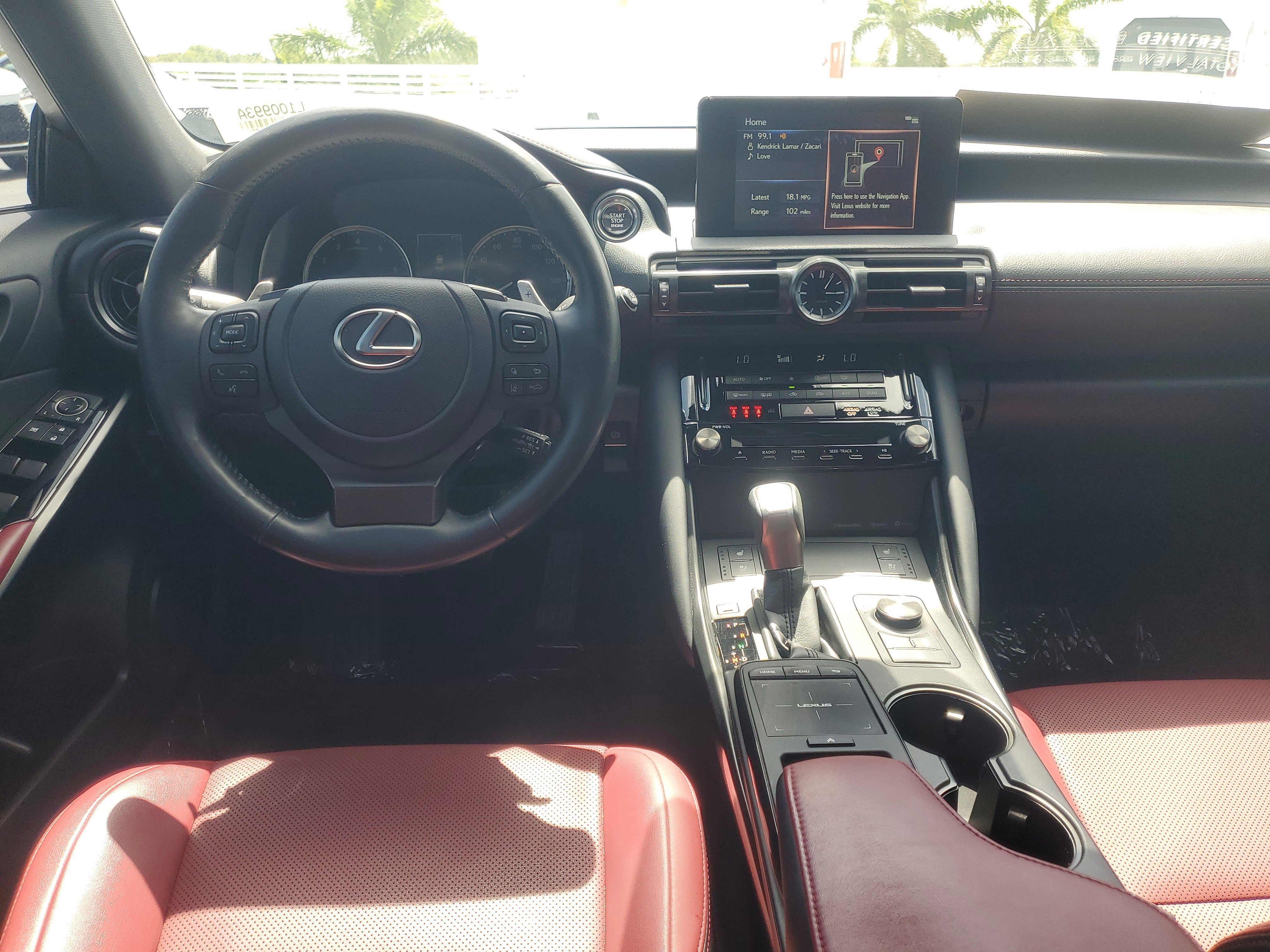 Certified Used 2024 White Lexus IS 300 image 9