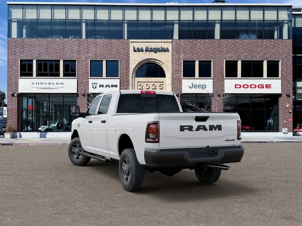 New 2026 Bright White Clear-Coat Exterior Paint RAM Tradesman image 3