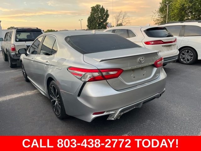 Used 2019 Silver Toyota SE image 2