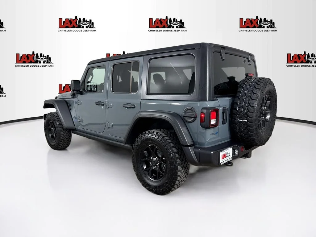 Used 2025 Gray Jeep Willys 4xe image 5