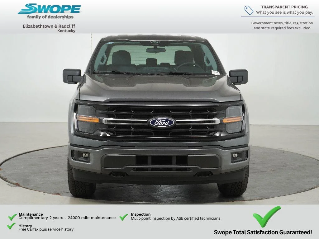 New 2026 CARBONIZED GRAY METALLIC Ford XLT image 8