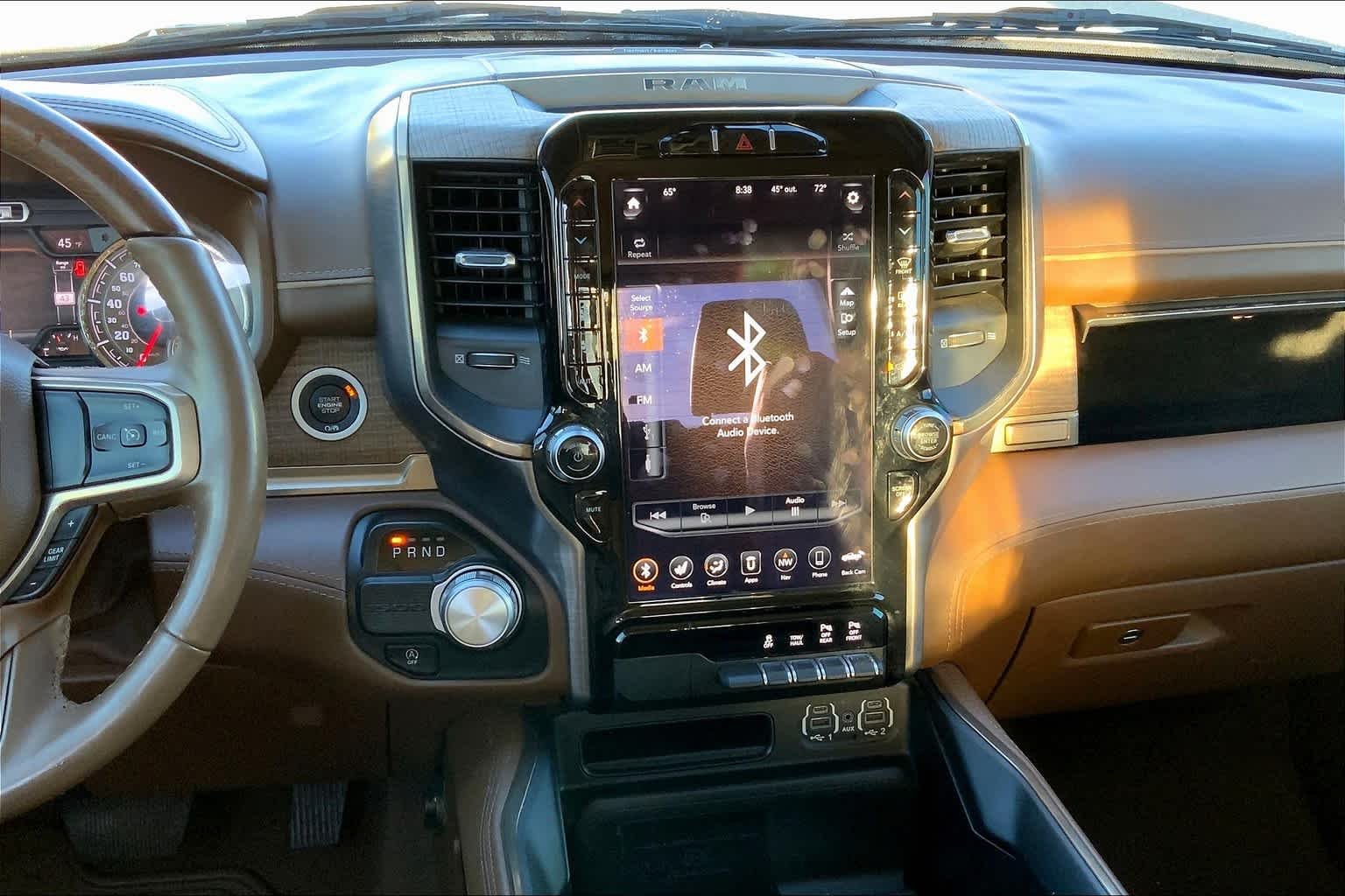 Used 2020 Billet Silver Metallic Clearcoat Ram Longhorn image 6