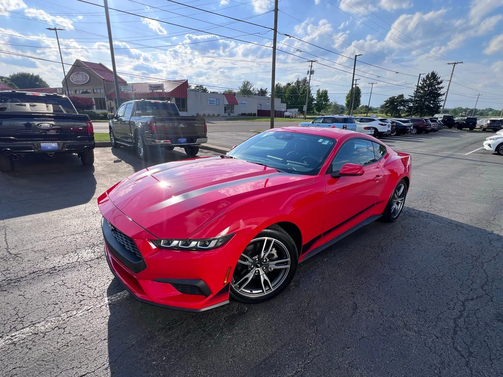 Used 2024 Red Ford EcoBoost image 16