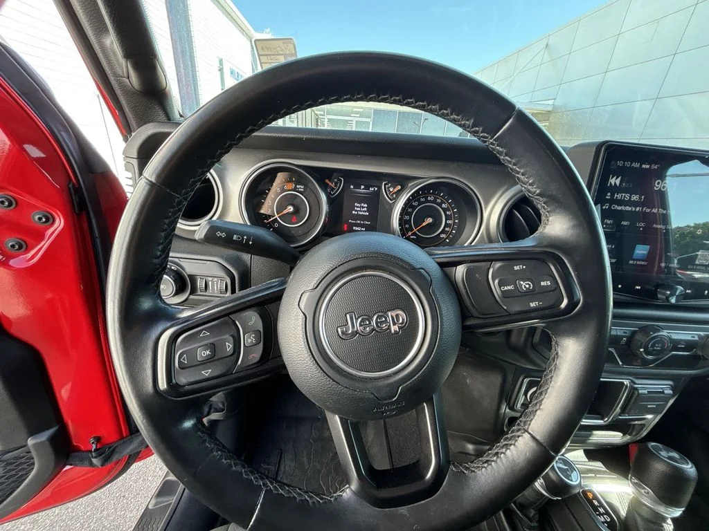 Used 2021 Red Jeep Unlimited Willys image 11