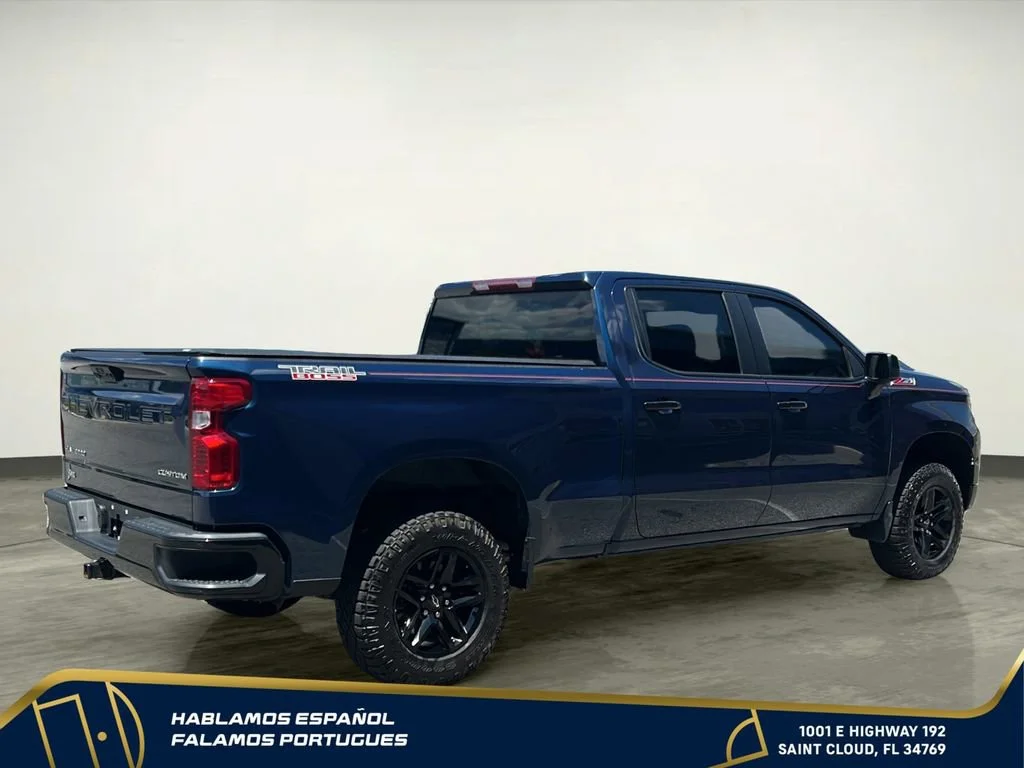 Used 2023 Northsky Blue Metallic Chevrolet Custom Trail Boss image 6
