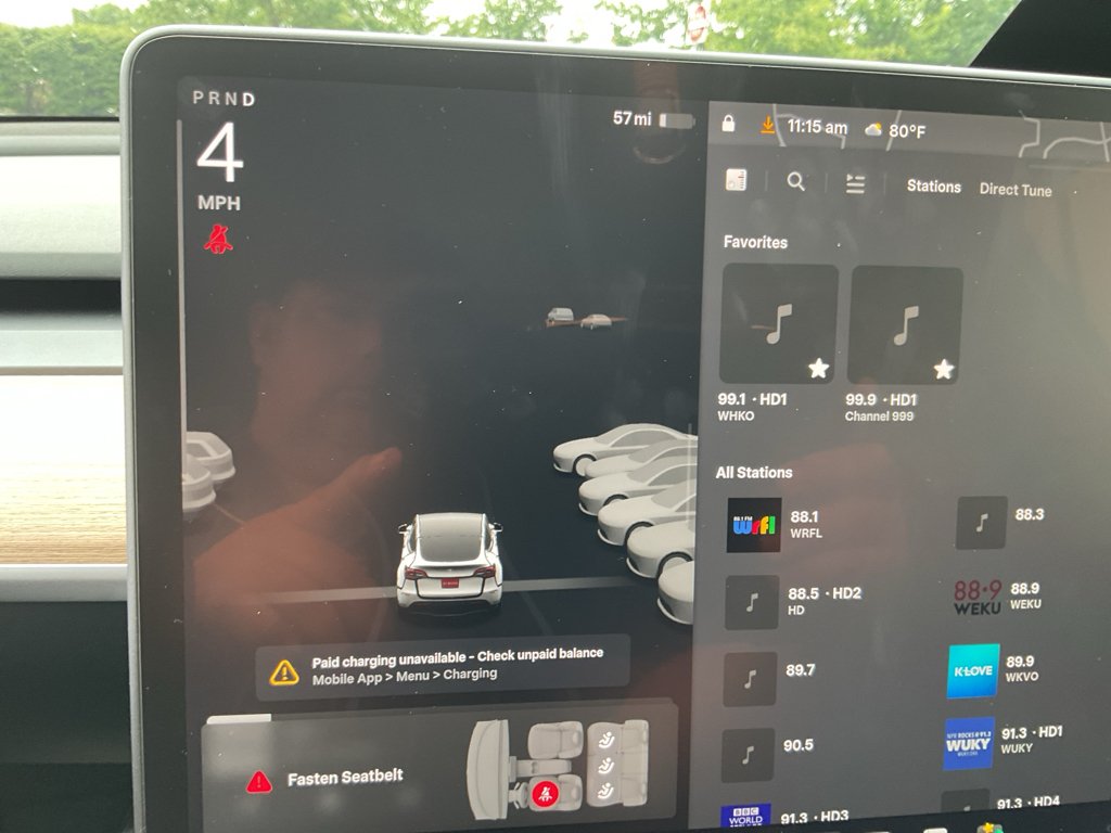 Used 2025 Ultra Red Tesla Performance image 26