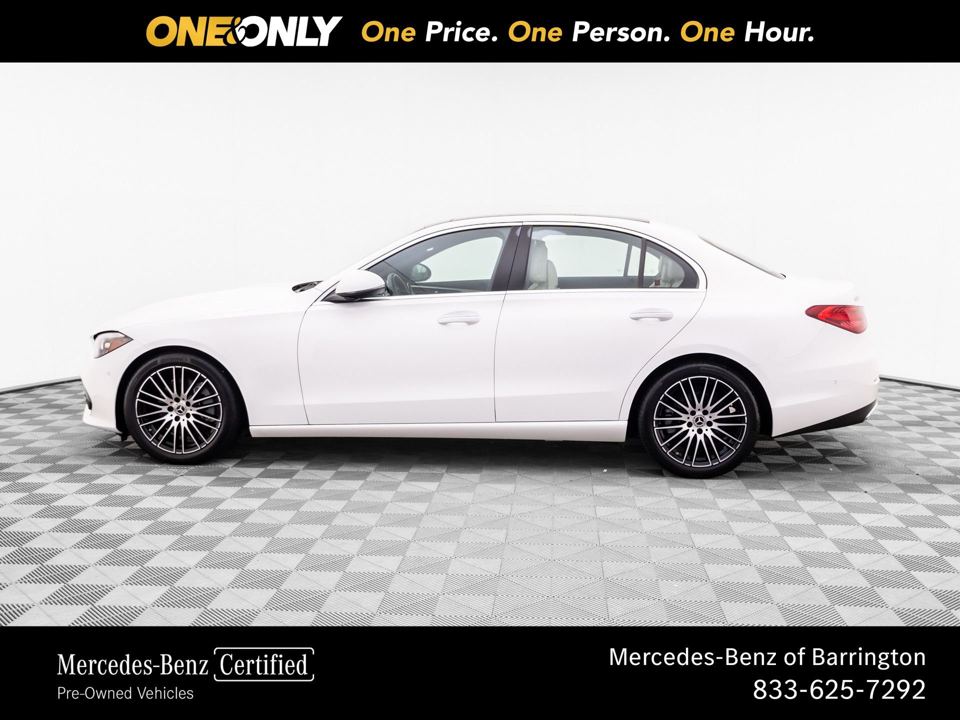 Certified Used 2024 White Mercedes-Benz C 300 image 2