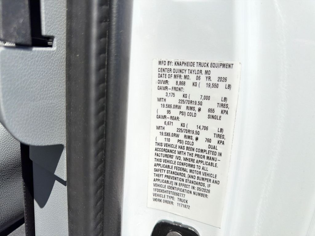 New 2026 Oxford White Ford Mechanics Body image 35