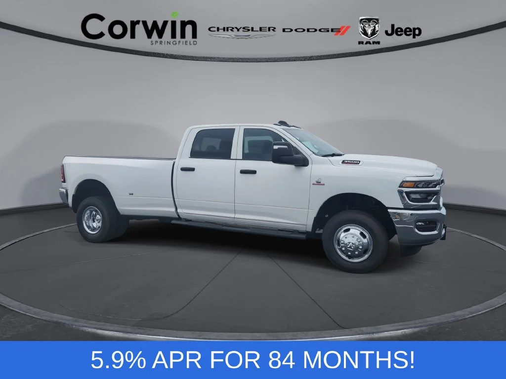 New 2026 Bright White Clear-Coat Exterior Paint RAM Tradesman image 1