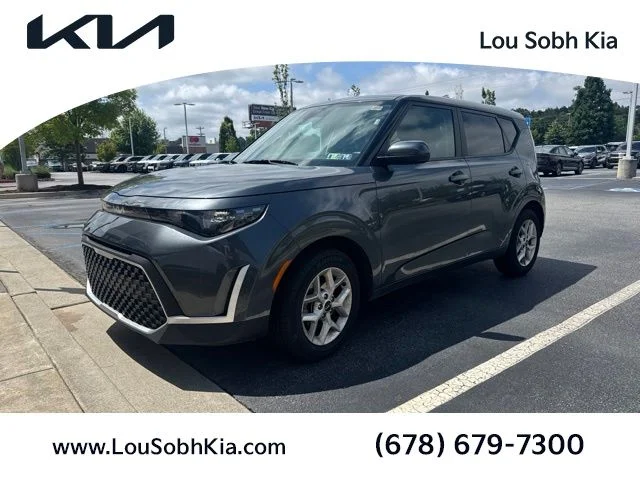 Certified Used 2024 Gray Kia LX image 1