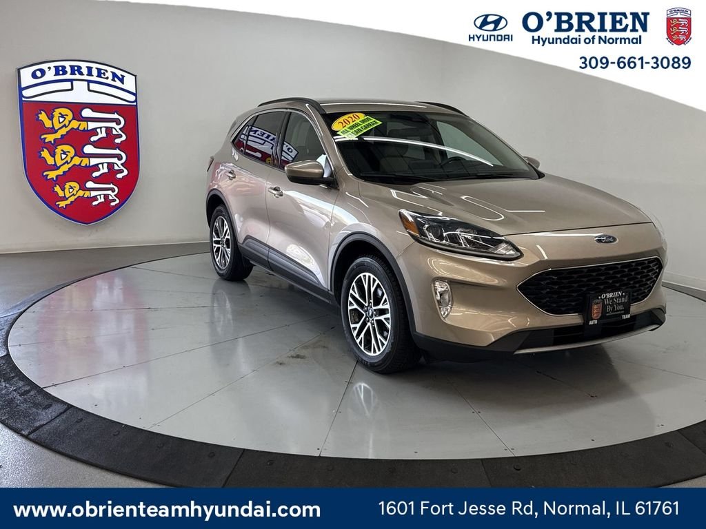 Used 2020 Desert Gold Metallic Ford SEL image 1