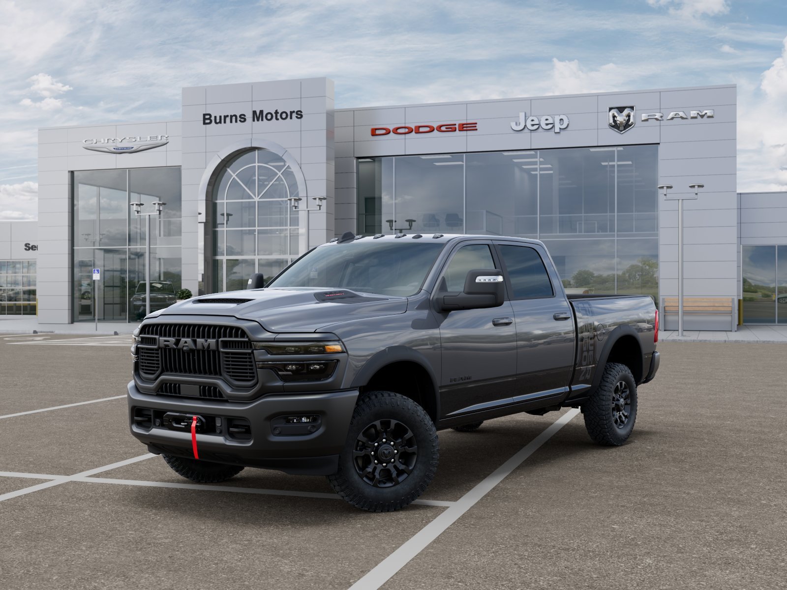 New 2026 Ceramic Gray Clearcoat RAM Power Wagon image 27