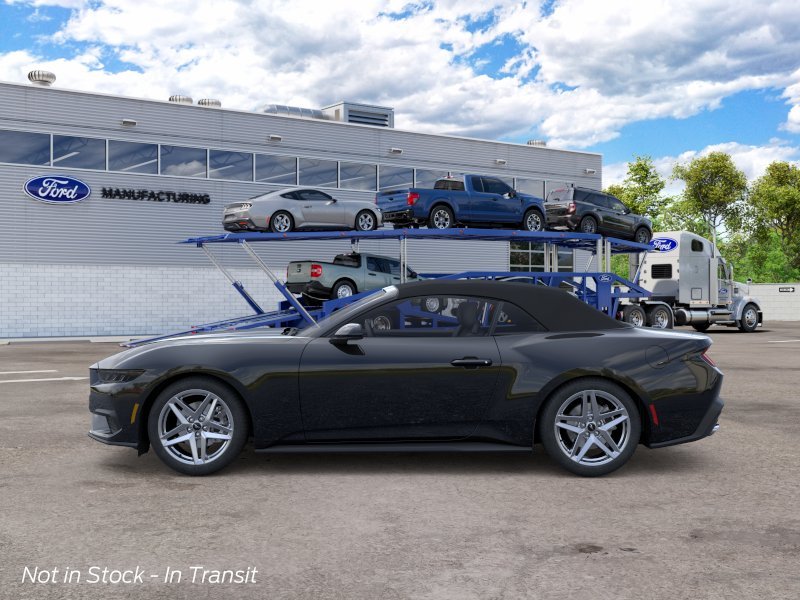 New 2026 Shadow Black Ford EcoBoost® Premium Convertible image 3