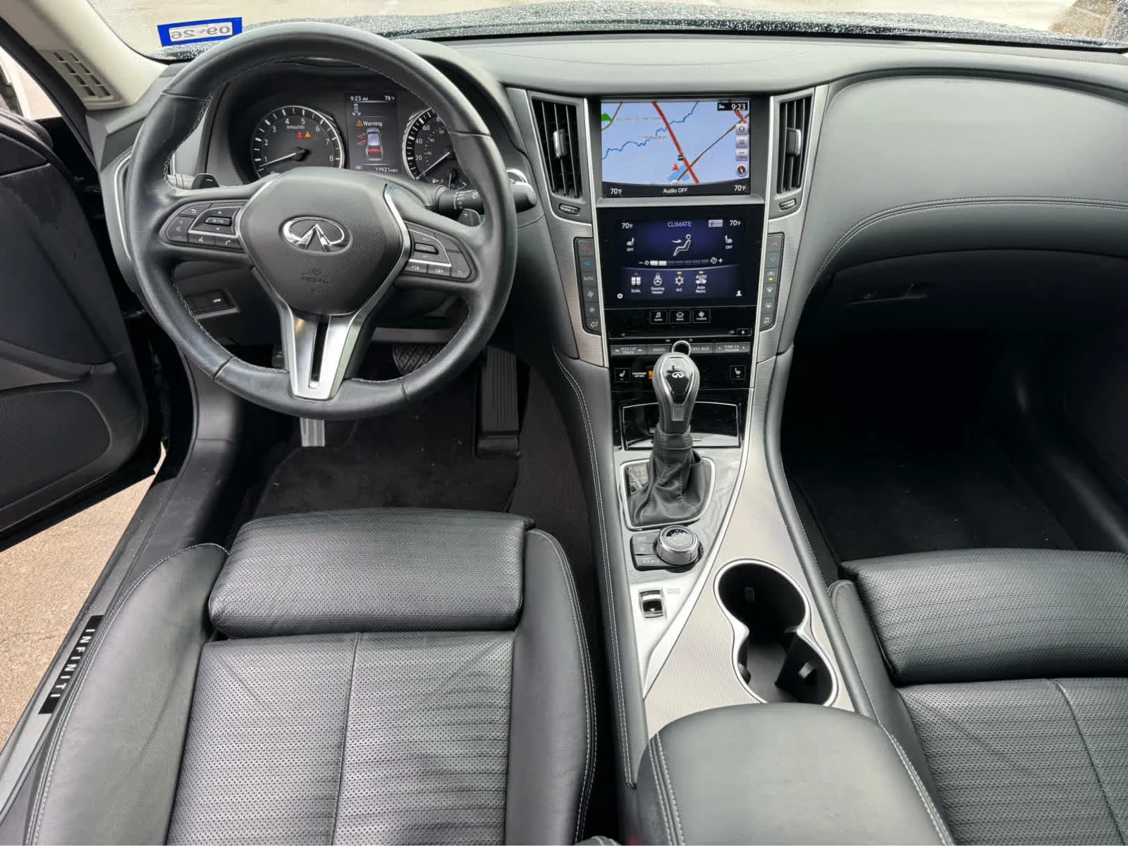 Certified Used 2019 Midnight Black INFINITI 3.0t SPORT image 22