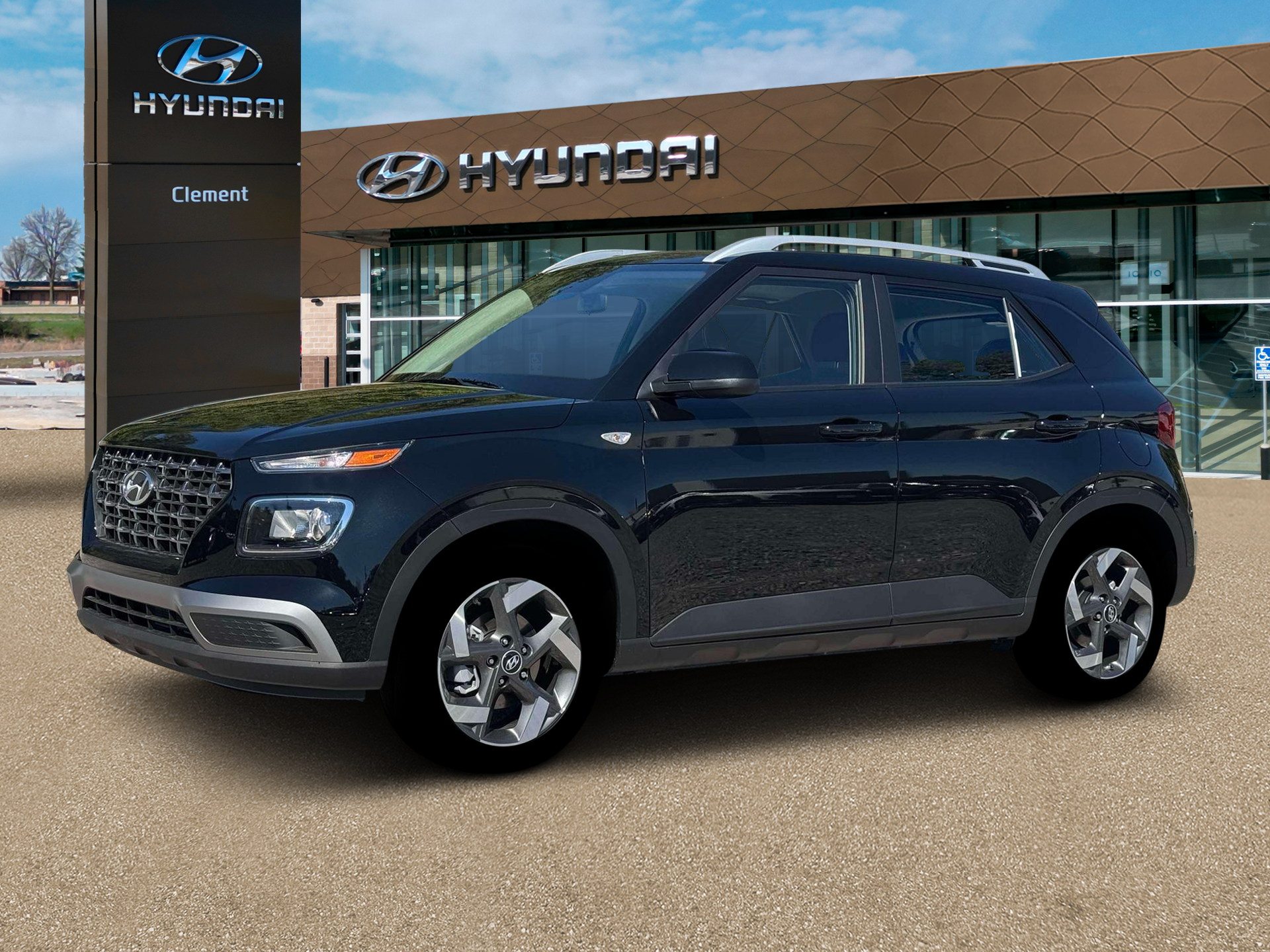 New 2026 Black Hyundai SEL image 2