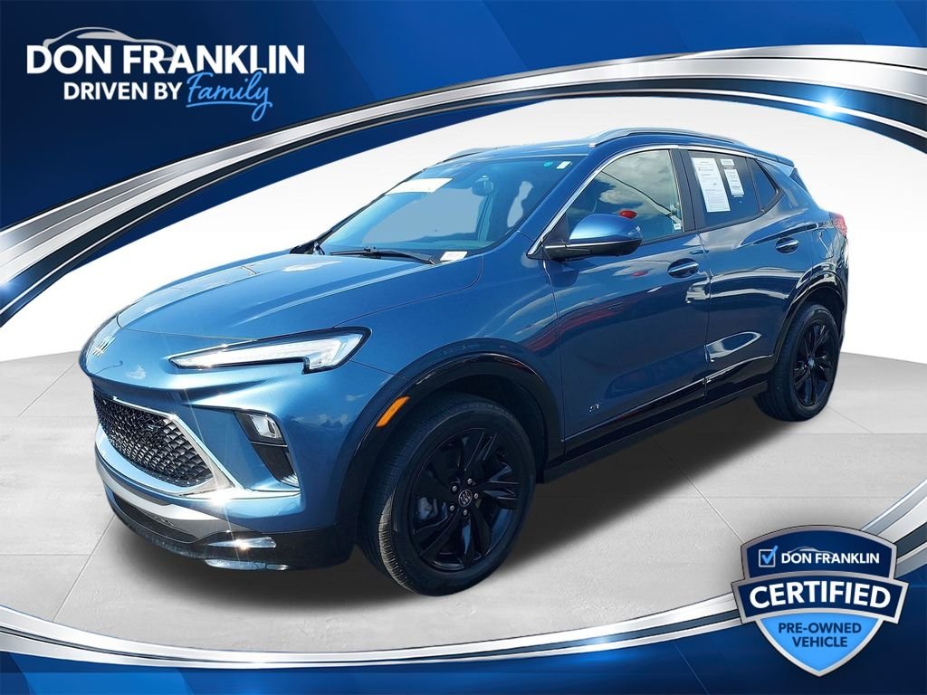 Used 2025 Blue Buick Sport Touring image 1