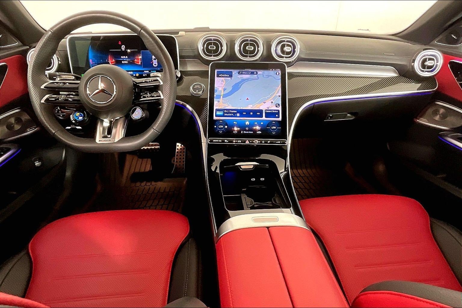 New 2026 Polar White Mercedes-Benz AMG® C 43 4MATIC® Sedan image 19