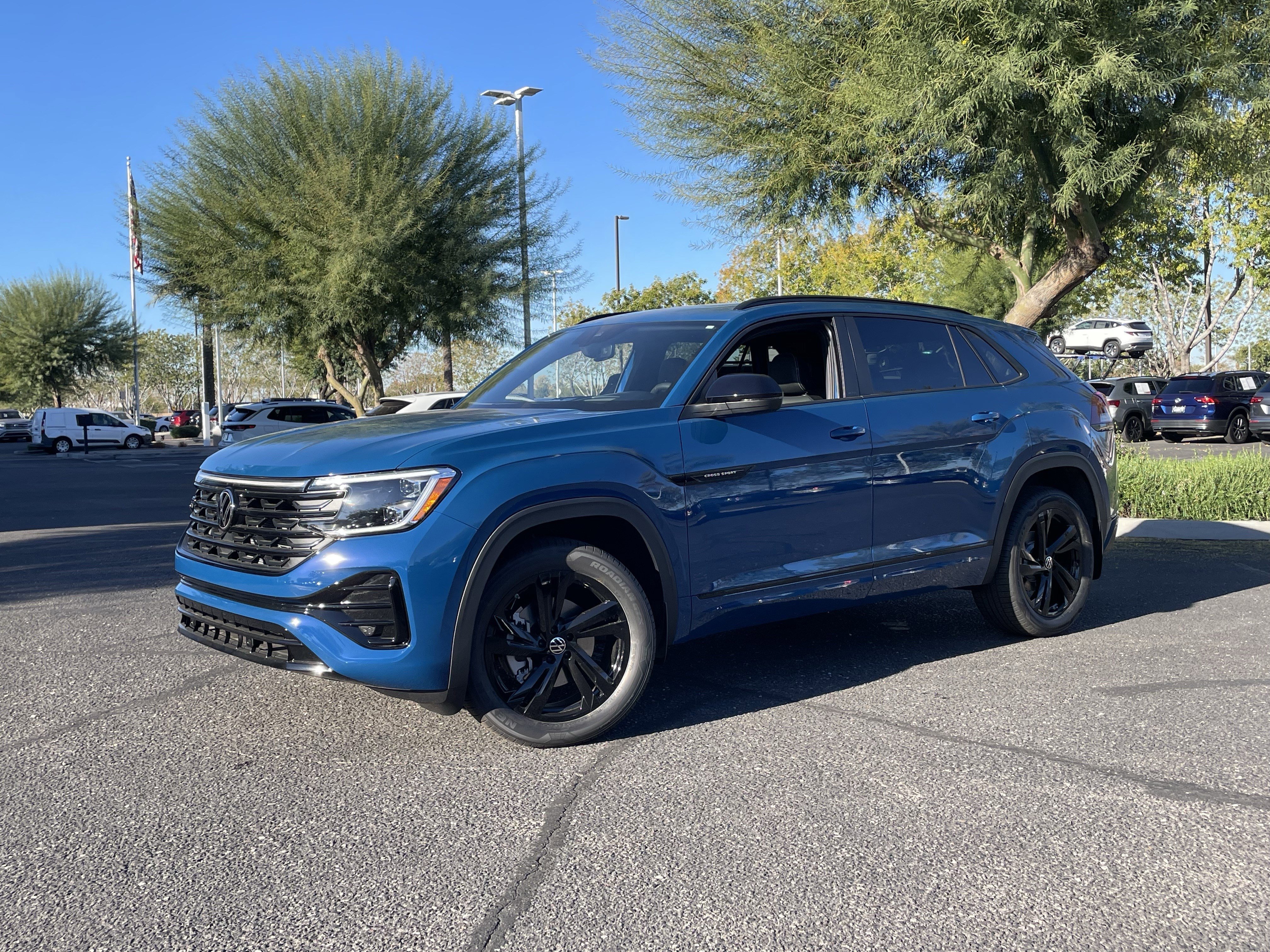 New 2026 Mountain Lake Blue Metallic Volkswagen 2.0T SEL R-Line Black image 21
