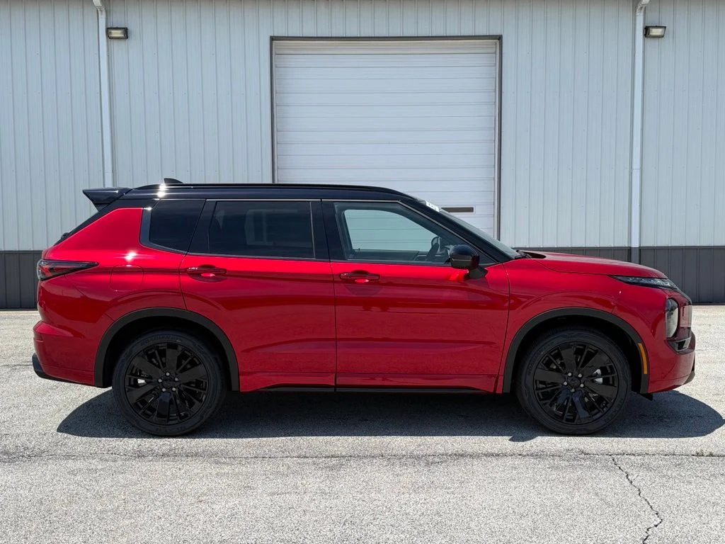 New 2026 Red Mitsubishi BLACK EDITION S-AWC image 8