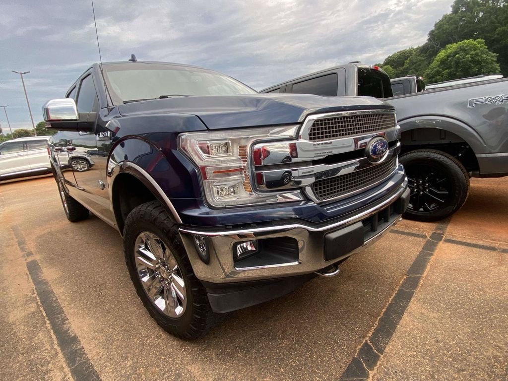 Used 2019 Blue Jeans Metallic Ford King Ranch image 1