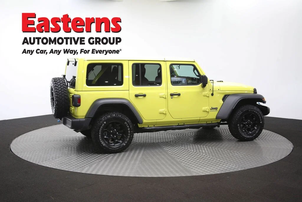 Used 2023 Yellow Jeep Willys 4xe image 43