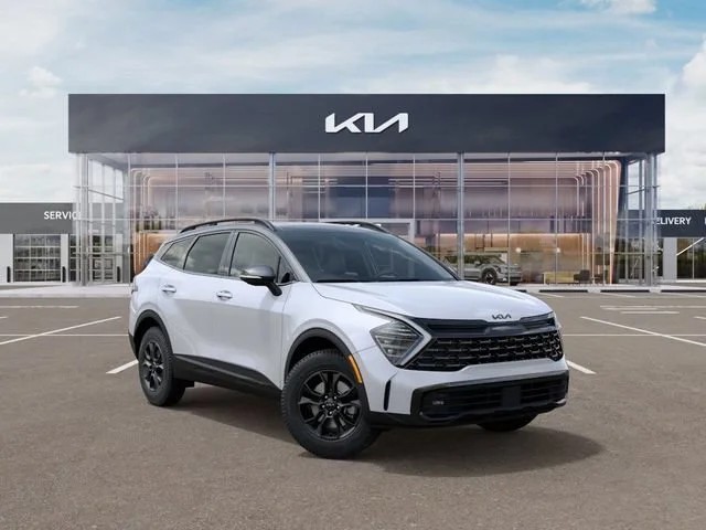 New 2025 Glacier White Pearl/Ebony Black Roof Kia X-Pro Prestige image 8