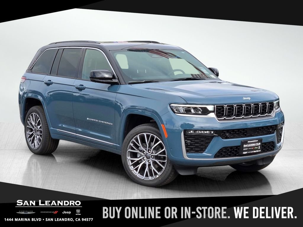 New 2026 Steel Blue Exterior Paint Jeep Summit image 1