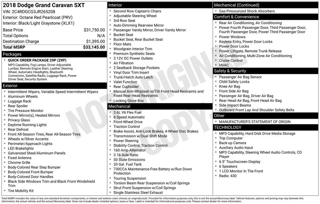 Used 2018 Red Dodge SXT image 6