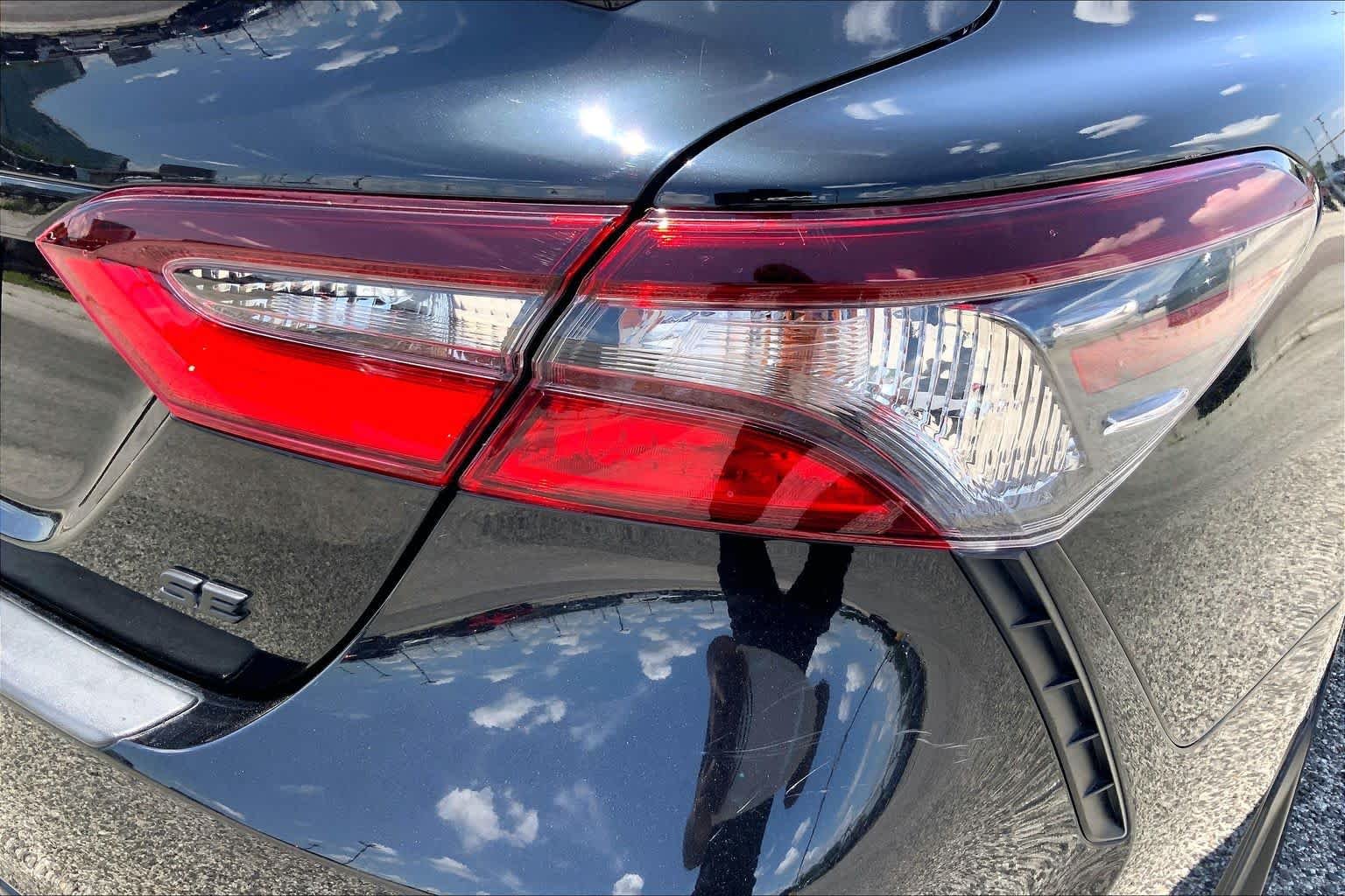 Used 2023 Midnight Black Metallic Toyota SE image 30