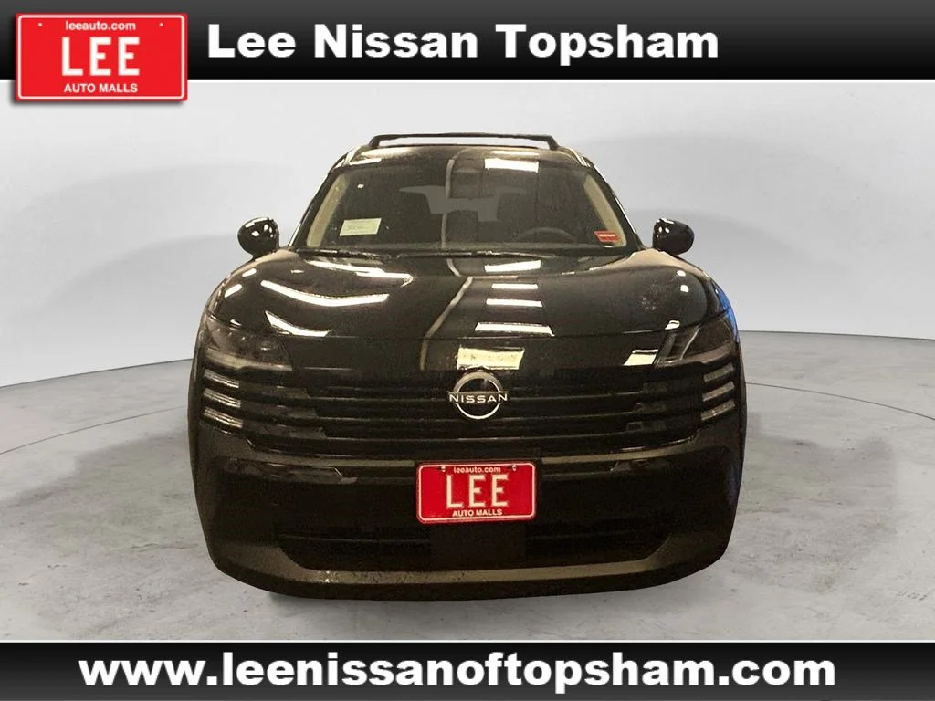 New 2026 Super Black Nissan SV image 8