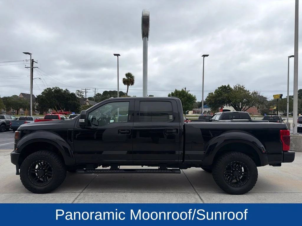 Used 2021 Agate Black Metallic Ford Lariat image 3