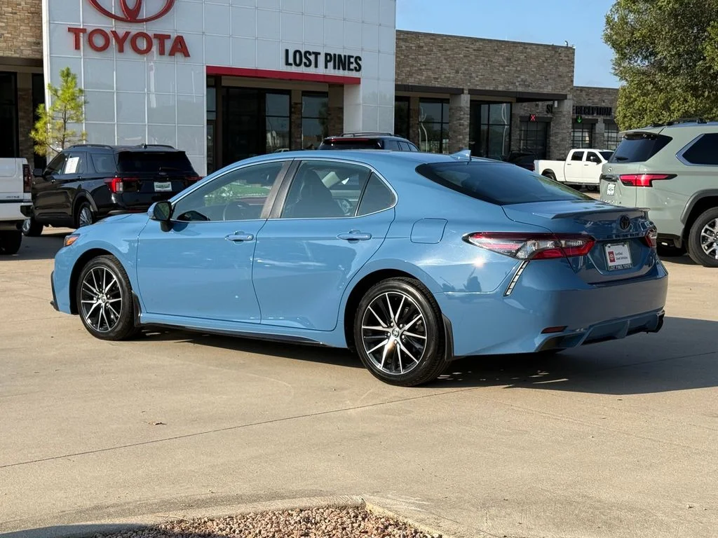 Certified Used 2024 Blue Toyota SE image 3