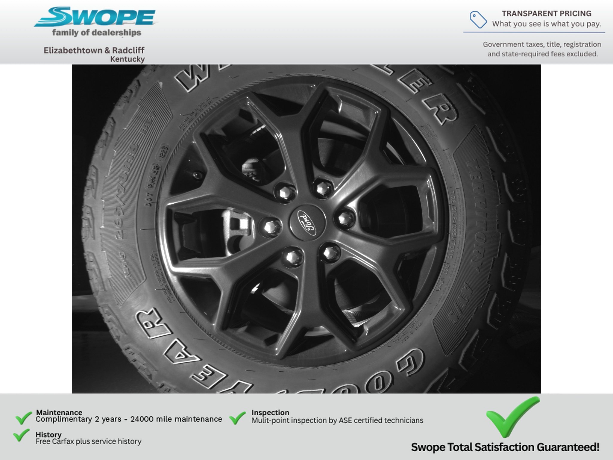 Used 2023 Star White Metallic Tri-Coat Ford Timberline image 14