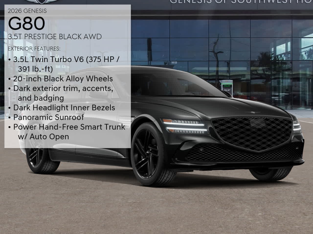New 2026 Vik Black Genesis 3.5T Prestige Black image 3