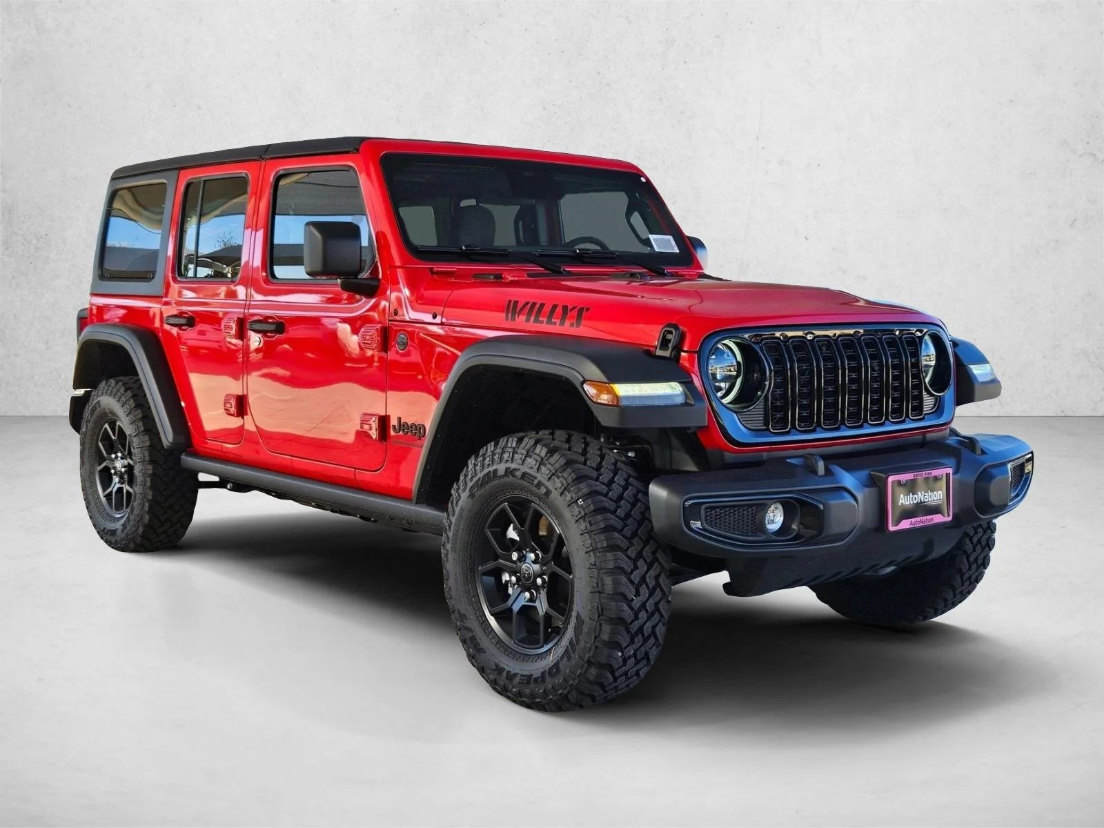 New 2026 Firecracker Red Clear-Coat Exterior Paint Jeep Willys image 7