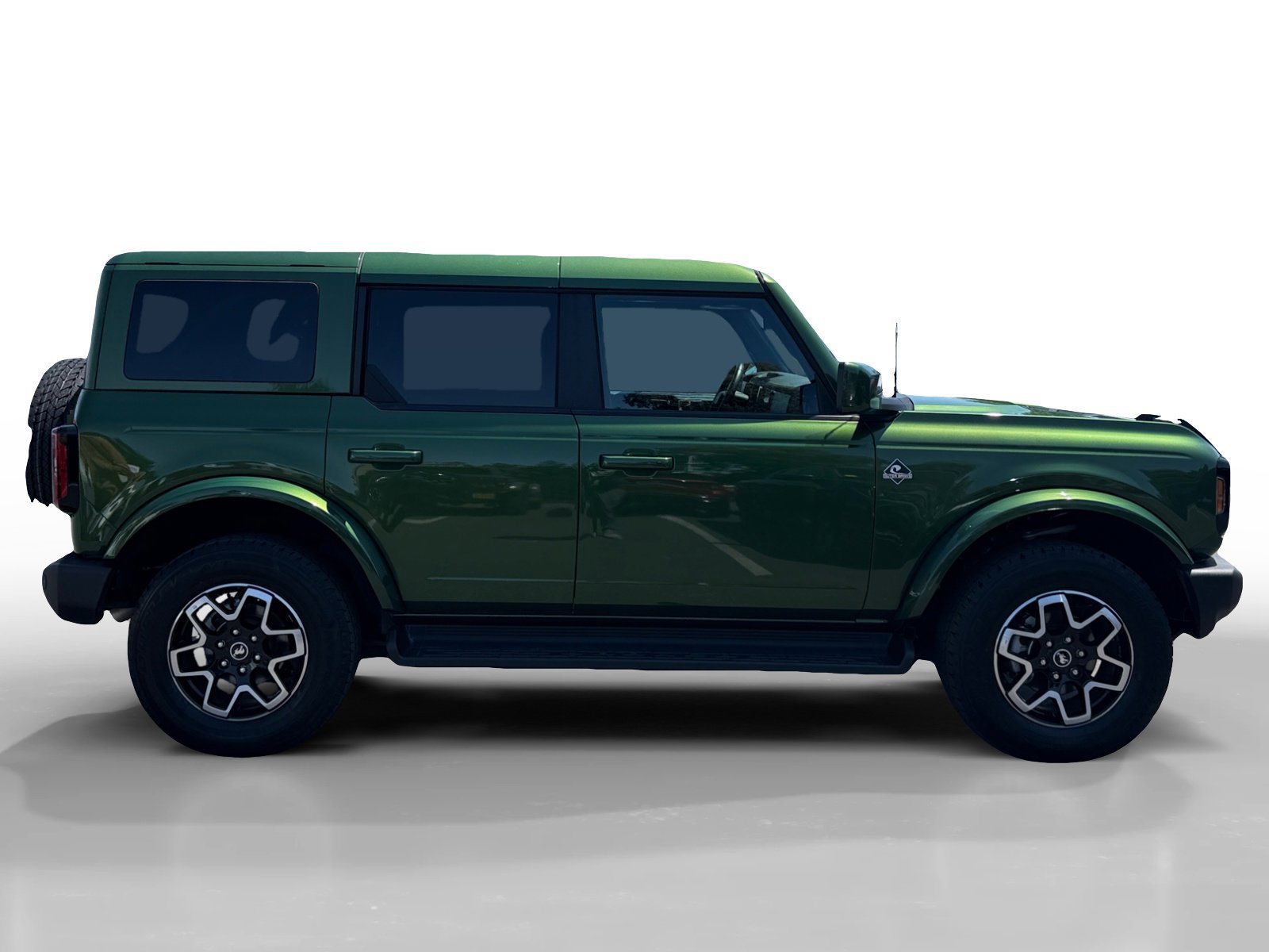Certified Used 2025 Green Metallic Ford Outer Banks image 6