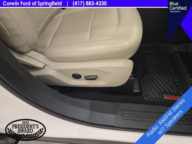 Used 2019 White Platinum Clearcoat Metallic Ford XLT image 12