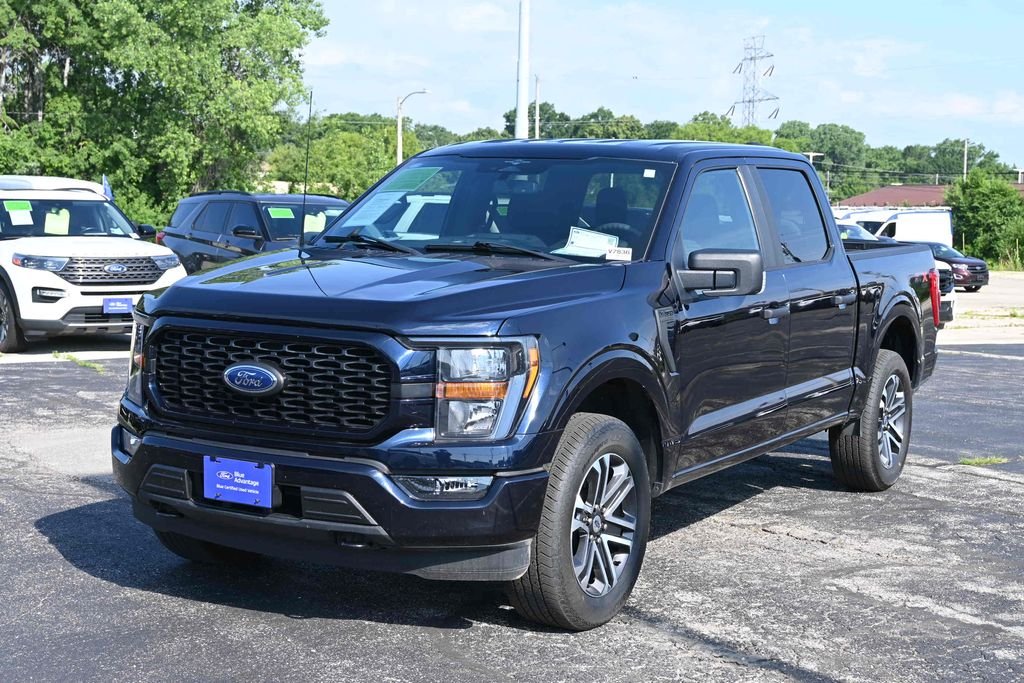 Certified Used 2023 Blue Metallic Ford XL image 5