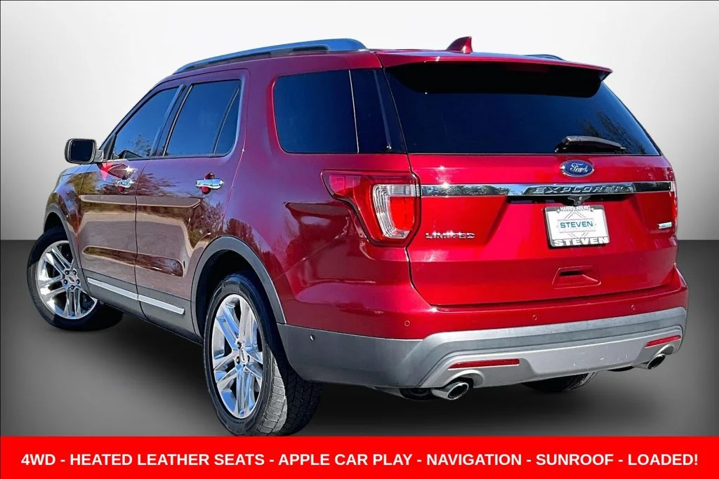 Used 2017 Red Ford Limited image 4